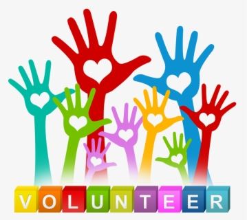 multi-colored hands with hearts in them