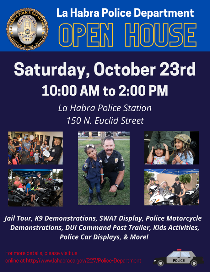 2021 OPEN HOUSE FLYER