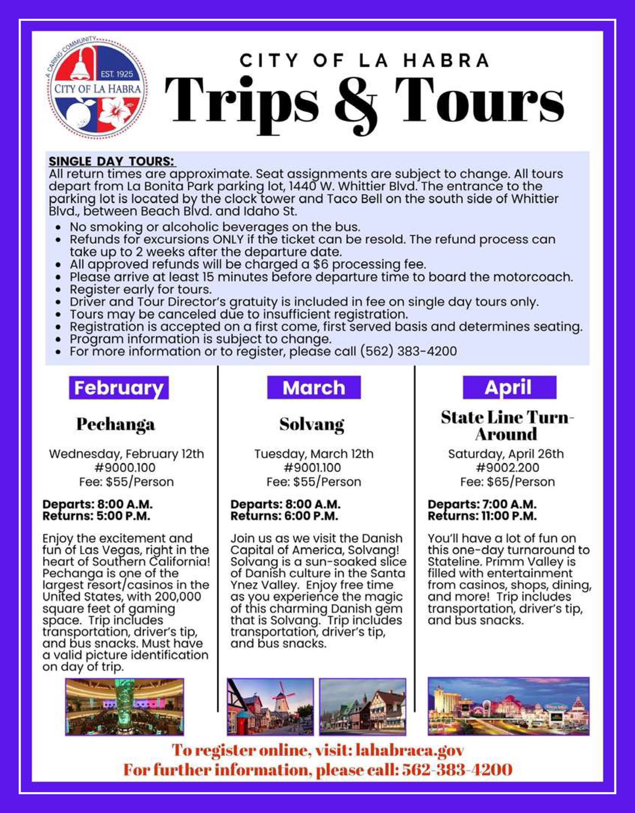Trips and Tours