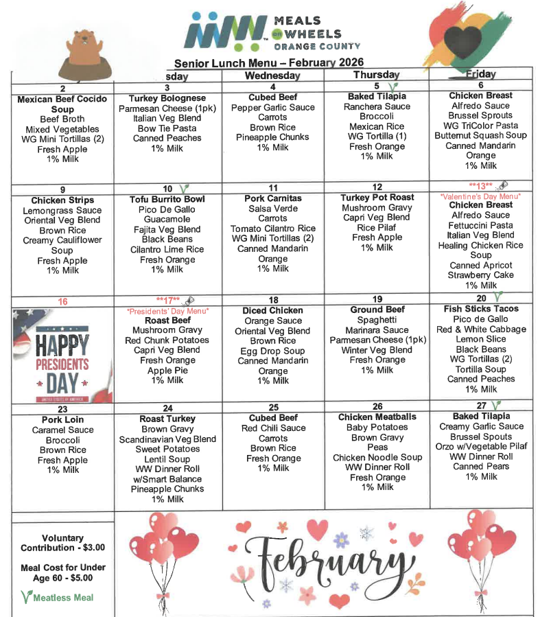 UPDATED MOWOC Feb menu 